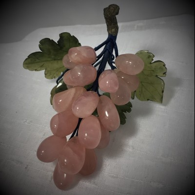 Rose Grapes Sculpture